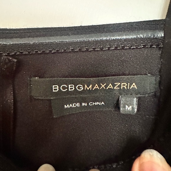 BCBGMAXAZRIA Blac Strapless Mini Cocktail Dress - Picture 2 of 5